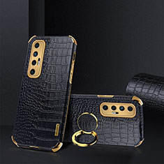 Coque Luxe Cuir Housse Etui XD2 pour Xiaomi Mi 10S 5G Noir