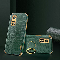 Coque Luxe Cuir Housse Etui XD2 pour Xiaomi Mi 10T 5G Vert