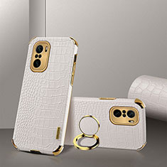 Coque Luxe Cuir Housse Etui XD2 pour Xiaomi Mi 11X 5G Blanc