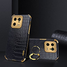 Coque Luxe Cuir Housse Etui XD2 pour Xiaomi Mi 13 Pro 5G Noir