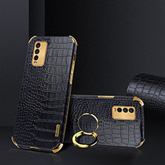 Coque Luxe Cuir Housse Etui XD2 pour Xiaomi Redmi 9T 4G Noir