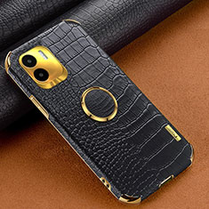 Coque Luxe Cuir Housse Etui XD2 pour Xiaomi Redmi A1 Noir