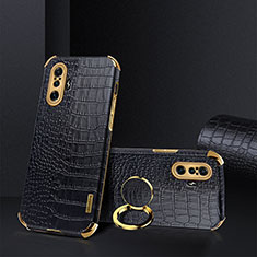 Coque Luxe Cuir Housse Etui XD2 pour Xiaomi Redmi K40 Gaming 5G Noir