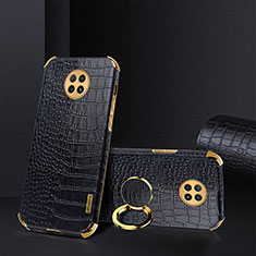 Coque Luxe Cuir Housse Etui XD2 pour Xiaomi Redmi Note 9 5G Noir