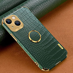 Coque Luxe Cuir Housse Etui XD3 pour Apple iPhone 14 Plus Vert