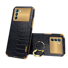 Coque Luxe Cuir Housse Etui XD3 pour Oppo K9 Pro 5G Noir