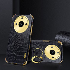 Coque Luxe Cuir Housse Etui XD3 pour Realme Narzo 60 Pro 5G Noir