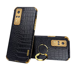 Coque Luxe Cuir Housse Etui XD3 pour Vivo Y51A Noir