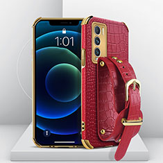 Coque Luxe Cuir Housse Etui XD4 pour Realme GT Master Explorer 5G Rouge