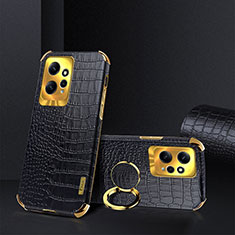 Coque Luxe Cuir Housse Etui XD4 pour Xiaomi Redmi Note 12 4G Noir