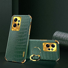 Coque Luxe Cuir Housse Etui XD4 pour Xiaomi Redmi Note 12 4G Vert