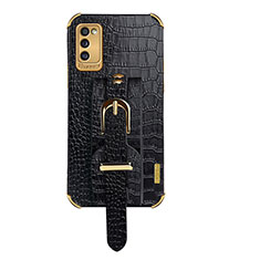 Coque Luxe Cuir Housse Etui XD5 pour Samsung Galaxy A41 Noir