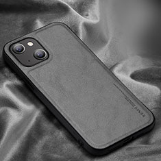 Coque Luxe Cuir Housse Etui XV1 pour Apple iPhone 14 Plus Gris