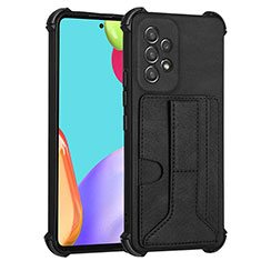 Coque Luxe Cuir Housse Etui Y01B pour Samsung Galaxy A53 5G Noir