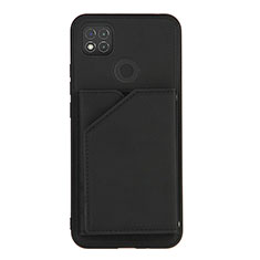 Coque Luxe Cuir Housse Etui Y01B pour Xiaomi POCO C31 Noir