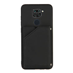 Coque Luxe Cuir Housse Etui Y01B pour Xiaomi Redmi 10X 4G Noir