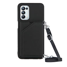 Coque Luxe Cuir Housse Etui Y02B pour OnePlus Nord N200 5G Noir