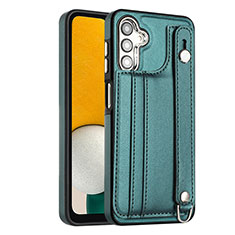 Coque Luxe Cuir Housse Etui YB1 pour Samsung Galaxy A13 5G Vert