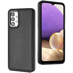 Coque Luxe Cuir Housse Etui YB3 pour Samsung Galaxy A32 5G Noir