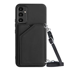 Coque Luxe Cuir Housse Etui YB3 pour Samsung Galaxy A54 5G Noir