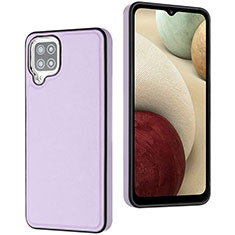 Coque Luxe Cuir Housse Etui YB3 pour Samsung Galaxy M12 Violet