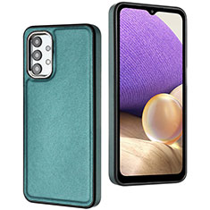 Coque Luxe Cuir Housse Etui YB4 pour Samsung Galaxy A23 4G Vert