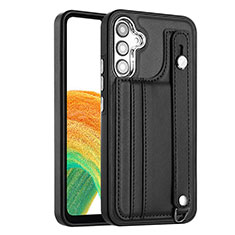 Coque Luxe Cuir Housse Etui YB4 pour Samsung Galaxy A34 5G Noir