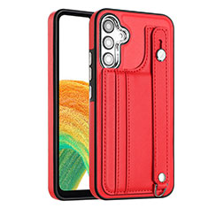 Coque Luxe Cuir Housse Etui YB4 pour Samsung Galaxy A54 5G Rouge