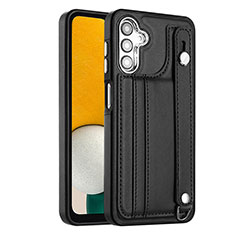 Coque Luxe Cuir Housse Etui YB4 pour Samsung Galaxy Jump3 5G Noir