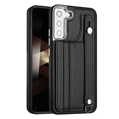 Coque Luxe Cuir Housse Etui YB4 pour Samsung Galaxy S24 5G Noir