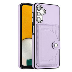 Coque Luxe Cuir Housse Etui YB5 pour Samsung Galaxy M44 5G Violet