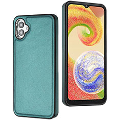 Coque Luxe Cuir Housse Etui YB6 pour Samsung Galaxy A04 4G Vert