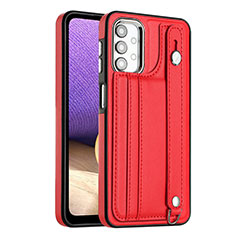 Coque Luxe Cuir Housse Etui YB6 pour Samsung Galaxy A23 5G Rouge
