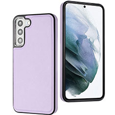 Coque Luxe Cuir Housse Etui YB6 pour Samsung Galaxy S22 Plus 5G Violet