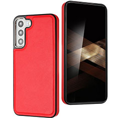 Coque Luxe Cuir Housse Etui YB6 pour Samsung Galaxy S24 5G Rouge