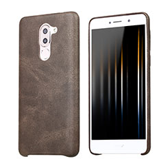 Coque Luxe Cuir Housse pour Huawei Honor 6X Marron