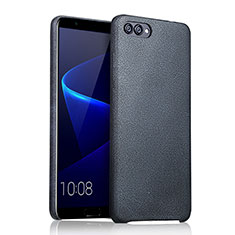 Coque Luxe Cuir Housse pour Huawei Honor V10 Bleu