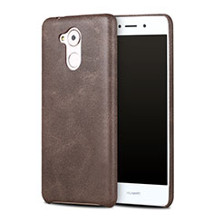 Coque Luxe Cuir Housse pour Huawei Nova Smart Marron