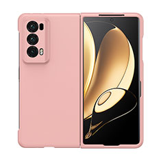 Coque Plastique Mat Protection Integrale 360 Degres Avant et Arriere Etui Housse BH1 pour Huawei Honor Magic V2 5G Or Rose