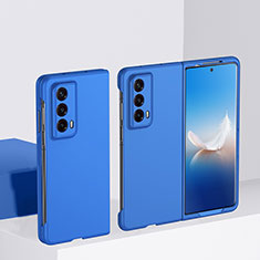 Coque Plastique Mat Protection Integrale 360 Degres Avant et Arriere Etui Housse BH1 pour Huawei Honor Magic Vs2 5G Bleu