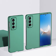 Coque Plastique Mat Protection Integrale 360 Degres Avant et Arriere Etui Housse BH1 pour Huawei Honor Magic Vs2 5G Vert