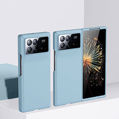 Coque Plastique Mat Protection Integrale 360 Degres Avant et Arriere Etui Housse BH1 pour Xiaomi Mix Fold 3 5G Bleu Clair