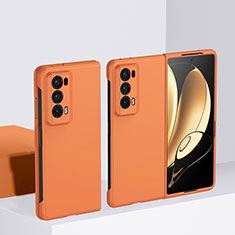 Coque Plastique Mat Protection Integrale 360 Degres Avant et Arriere Etui Housse BH2 pour Huawei Honor Magic V2 5G Orange