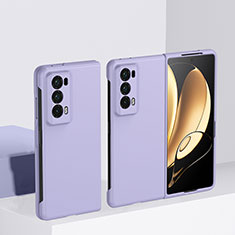 Coque Plastique Mat Protection Integrale 360 Degres Avant et Arriere Etui Housse BH2 pour Huawei Honor Magic V2 Ultimate 5G Violet