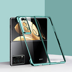 Coque Plastique Mat Protection Integrale 360 Degres Avant et Arriere Etui Housse GK6 pour Huawei Honor Magic V2 Ultimate 5G Vert