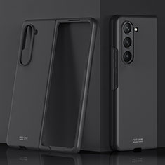 Coque Plastique Mat Protection Integrale 360 Degres Avant et Arriere Etui Housse MK1 pour Samsung Galaxy Z Fold5 5G Noir