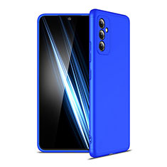 Coque Plastique Mat Protection Integrale 360 Degres Avant et Arriere Etui Housse P01 pour Samsung Galaxy M34 5G Bleu