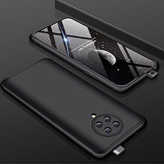 Coque Plastique Mat Protection Integrale 360 Degres Avant et Arriere Etui Housse P01 pour Xiaomi Redmi K30 Pro Zoom Noir