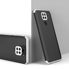 Coque Plastique Mat Protection Integrale 360 Degres Avant et Arriere Etui Housse P02 pour Xiaomi Redmi 10X 4G Argent