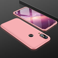 Coque Plastique Mat Protection Integrale 360 Degres Avant et Arriere Etui Housse pour Huawei Nova 3e Or Rose